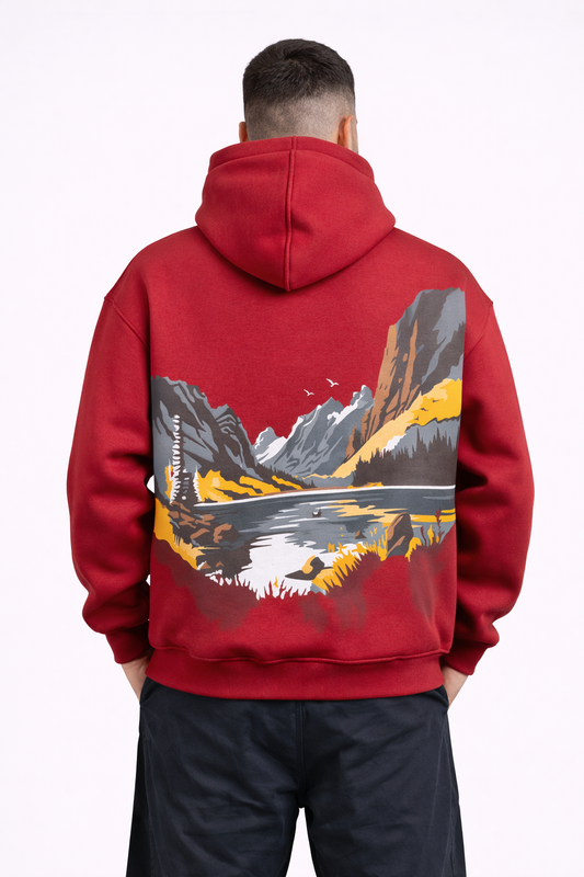 MESSY – Crimson Peaks Hoodie