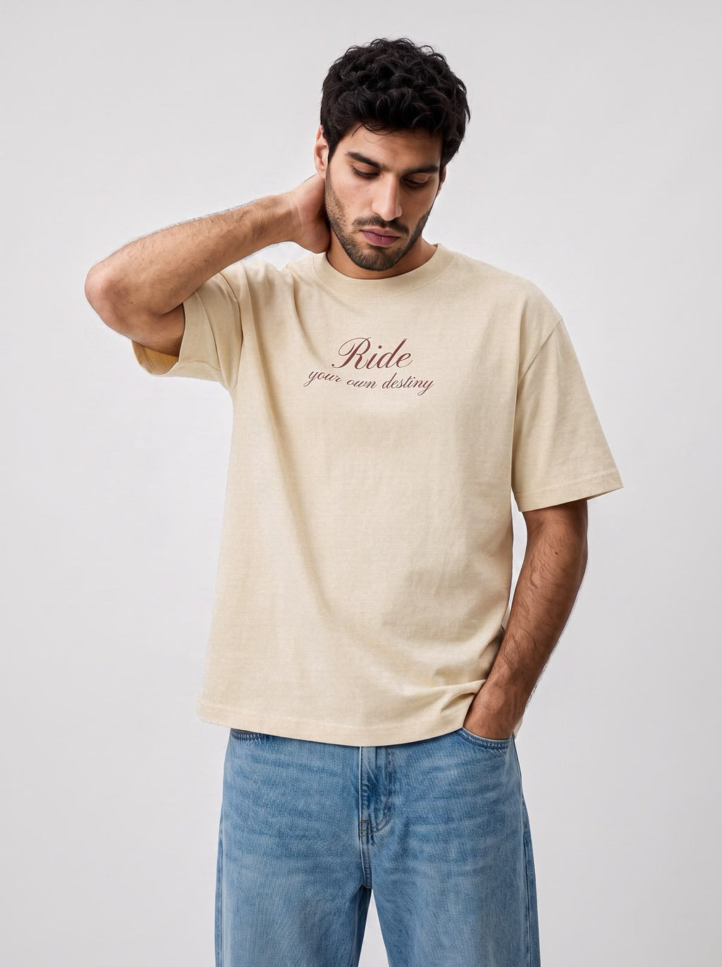 Ride Cream Tee