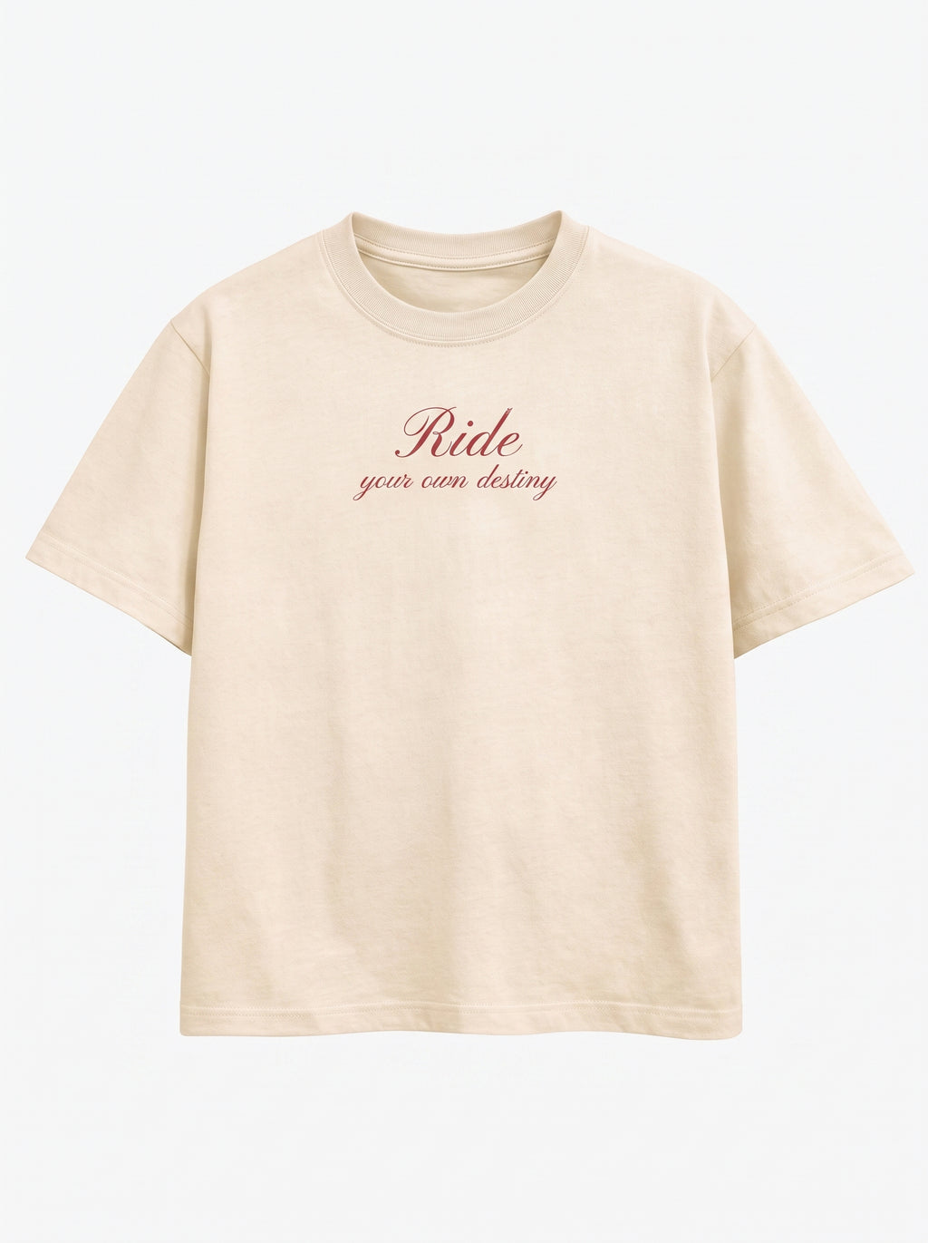 Ride Cream Tee